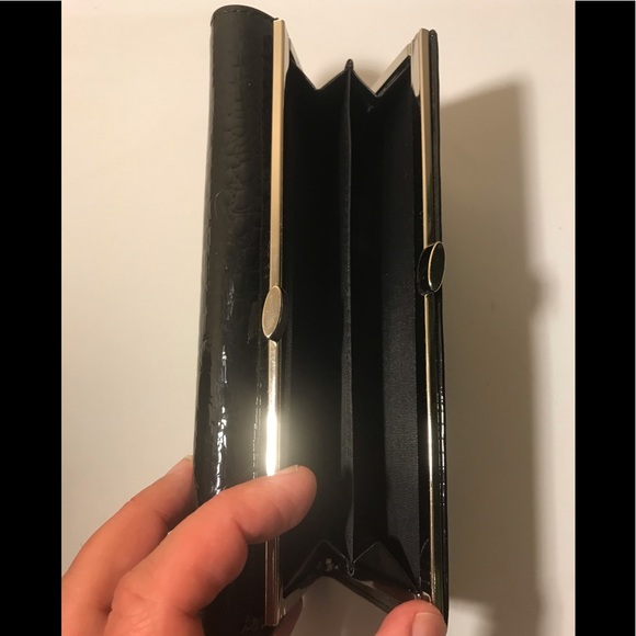 New genuine patent leather large wallet black - Picture 5 of 5